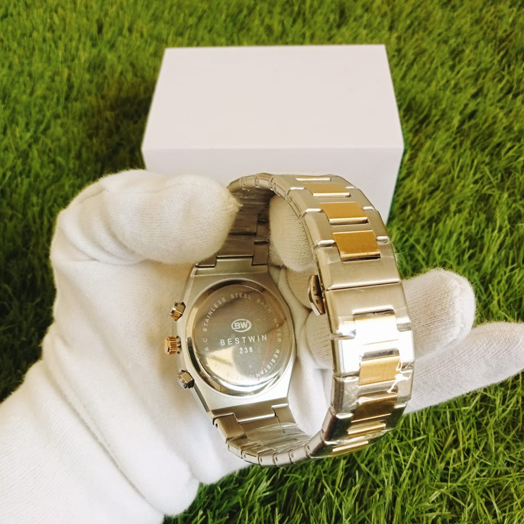 Bestwin Two-Tone Chronograph Men’s Watch