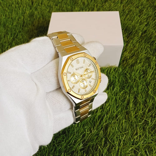 Bestwin Two-Tone Chronograph Men’s Watch