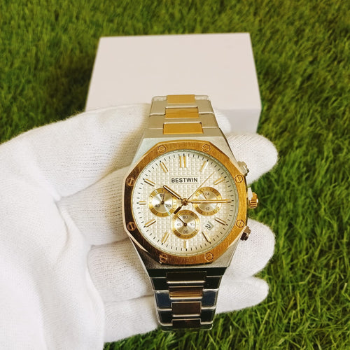 Bestwin Two-Tone Chronograph Men’s Watch