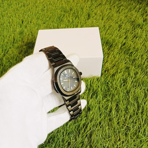 Bestwin Black Stainless Steel Men’s Watch