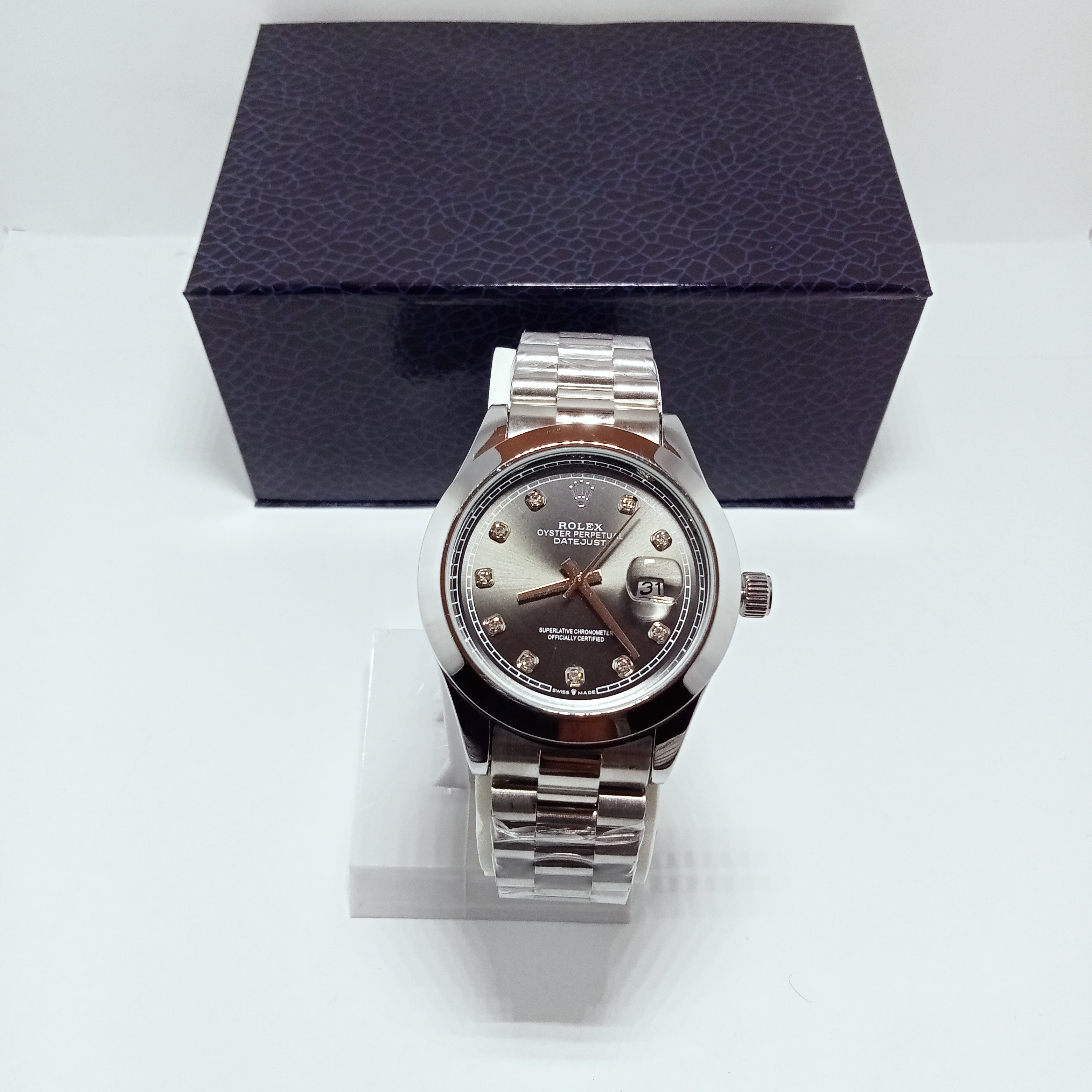 Rolex Datejust – Black Dial.