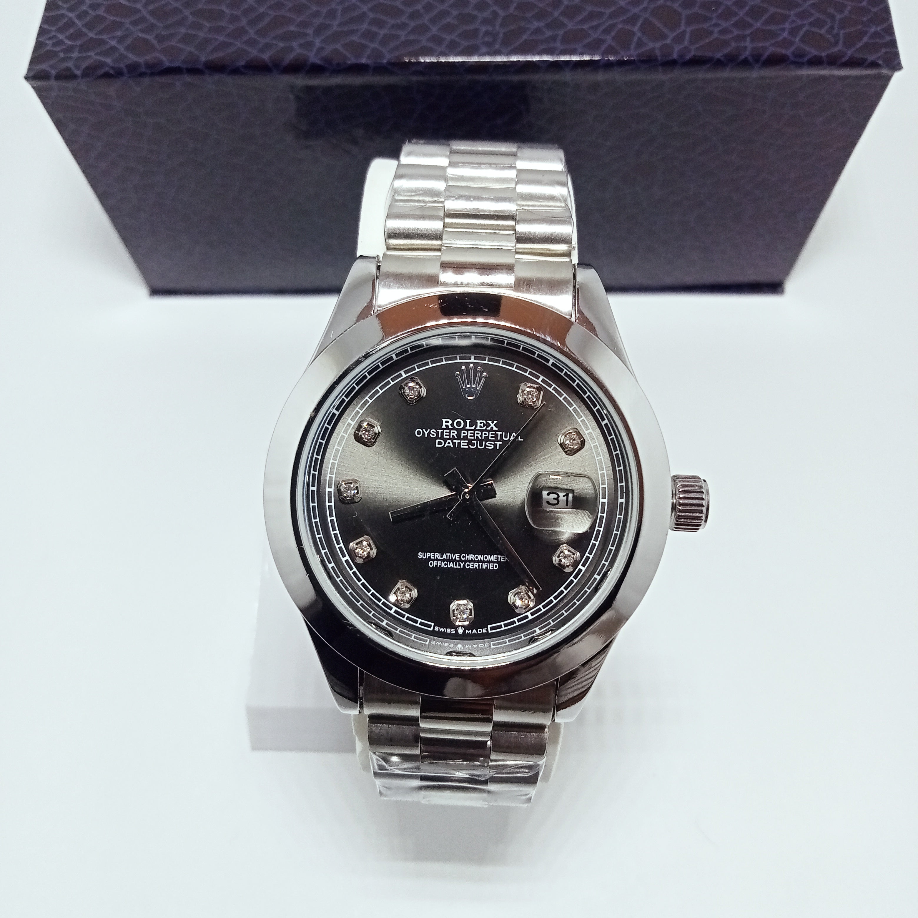 Rolex Datejust – Black Dial.