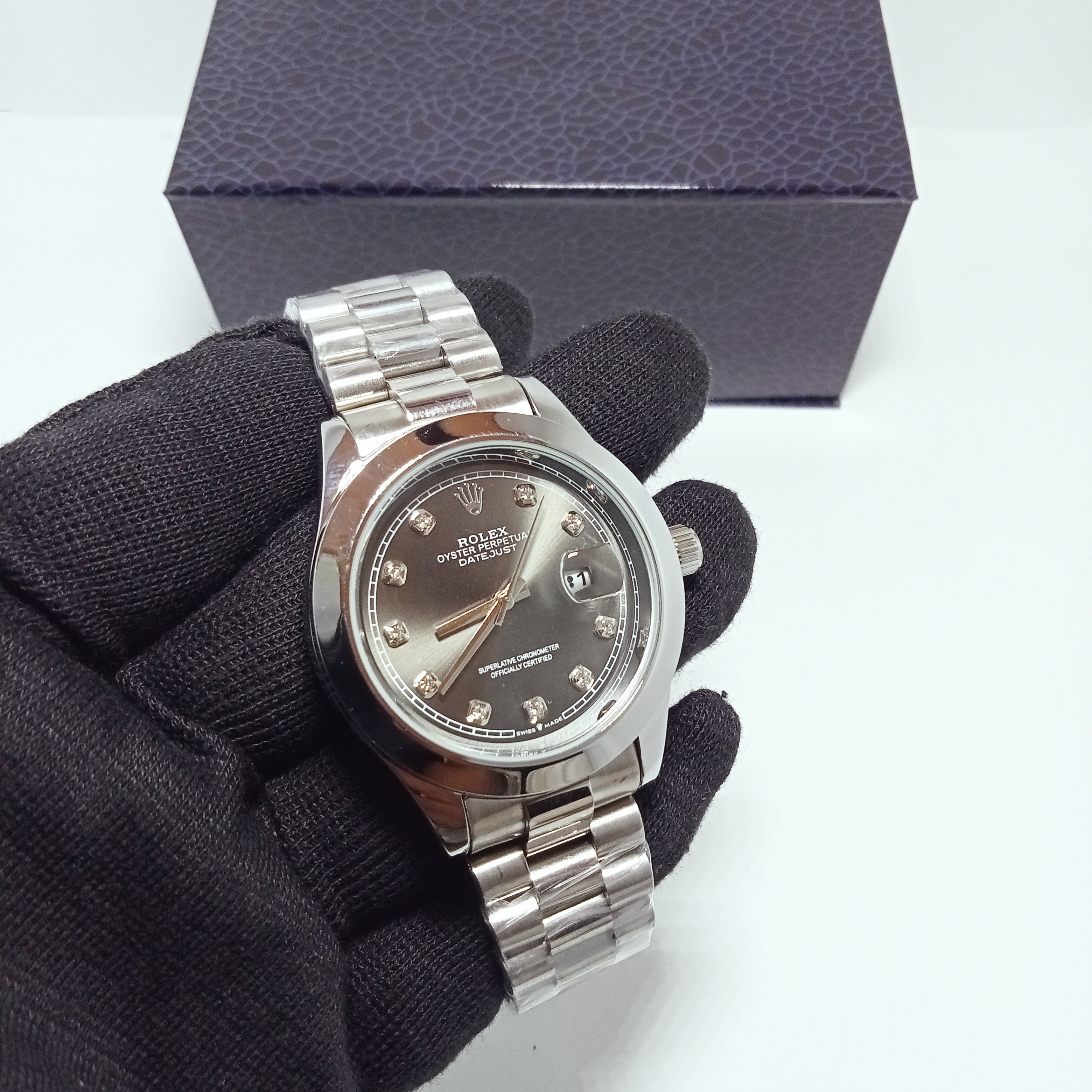 Rolex Datejust – Black Dial.